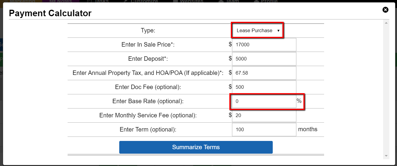 Payment Calculator: How to Calculate Loan/ Lease Terms on the Fly (for Land Investing)