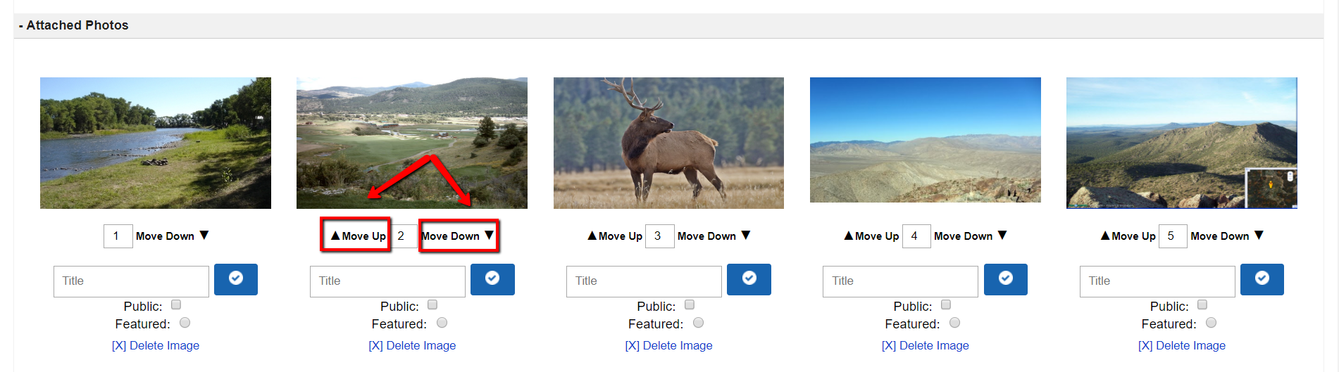 How To Add Images and Rearrange The Order of Your Images On Your Listing