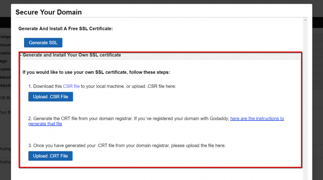implicitte bejdsemiddel crack Generate and Install an SSL Certificate For Your Custom Domains – The  Investment Dominator CRM User Guide