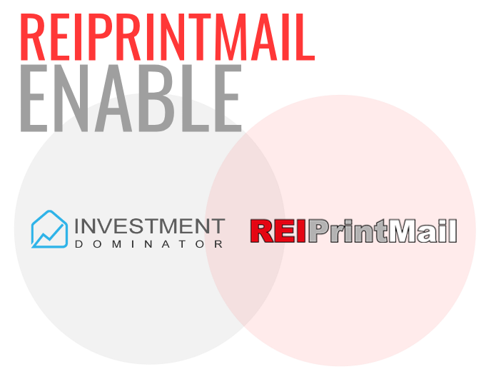 How To Enable The REIPrintMail Direct Mail Service Integration