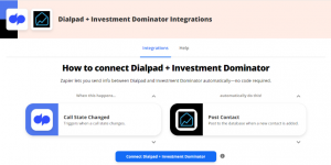 Zapier: How To Connect The Investment Dominator To Dial Pad